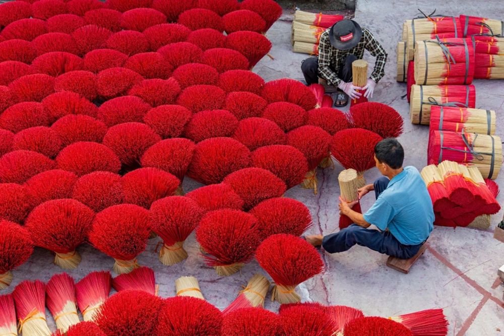 villaggio degli incensi Quang Phu Cau